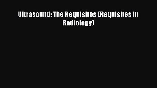 Radiology pdf